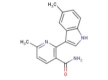 6-methyl-2-(5-methyl-1H-indol-3-yl)nicotinamide