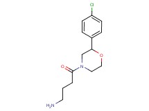 {4-[2-(4-chlorophenyl)-4-morpholinyl]-4-oxobutyl}amine hydrochloride
