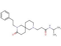 N-isopropyl-3-[9-oxo-8-(2-phenylethyl)-2,8-diazaspiro[5.5]undec-2-yl]propanamide