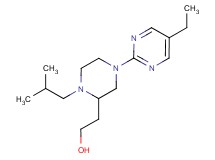 2-[4-(5-ethylpyrimidin-2-yl)-1-isobutylpiperazin-2-yl]ethanol