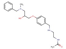 N-{2-[(4-{3-[benzyl(methyl)amino]-2-hydroxypropoxy}benzyl)amino]ethyl}acetamide