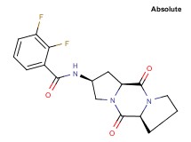 N-[(2S,5aS,10aS)-5,10-dioxooctahydro-1H,5H-dipyrrolo[1,2-a:1',2'-d]pyrazin-2-yl]-2,3-difluorobenzamide