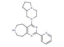 4-(hexahydropyrrolo[1,2-a]pyrazin-2(1H)-yl)-2-pyridin-2-yl-6,7,8,9-tetrahydro-5H-pyrimido[4,5-d]azepine