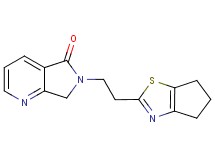 6-[2-(5,6-dihydro-4H-cyclopenta[d][1,3]thiazol-2-yl)ethyl]-6,7-dihydro-5H-pyrrolo[3,4-b]pyridin-5-one