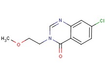 7-chloro-3-(2-methoxyethyl)quinazolin-4(3H)-one