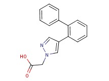 (4-biphenyl-2-yl-1H-pyrazol-1-yl)acetic acid