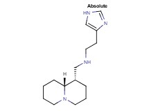 2-(1H-imidazol-4-yl)-N-[(1S,9aR)-octahydro-2H-quinolizin-1-ylmethyl]ethanamine