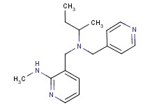 3-{[sec-butyl(pyridin-4-ylmethyl)amino]methyl}-N-methylpyridin-2-amine