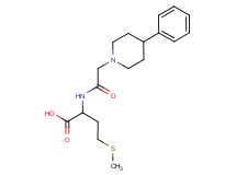 N-[(4-phenyl-1-piperidinyl)acetyl]methionine