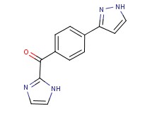 1H-imidazol-2-yl[4-(1H-pyrazol-3-yl)phenyl]methanone
