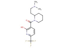 3-({2-[2-(dimethylamino)ethyl]-1-piperidinyl}carbonyl)-6-(trifluoromethyl)-2-pyridinol