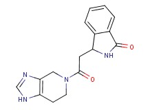 3-[2-oxo-2-(1,4,6,7-tetrahydro-5H-imidazo[4,5-c]pyridin-5-yl)ethyl]isoindolin-1-one