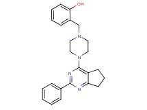 2-{[4-(2-phenyl-6,7-dihydro-5H-cyclopenta[d]pyrimidin-4-yl)-1-piperazinyl]methyl}phenol