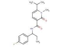 N-[1-(4-fluorophenyl)propyl]-6-isopropyl-1-methyl-2-oxo-1,2-dihydropyridine-3-carboxamide