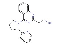 (2-{4-[2-(2-pyridinyl)-1-pyrrolidinyl]-2-quinazolinyl}ethyl)amine dihydrochloride