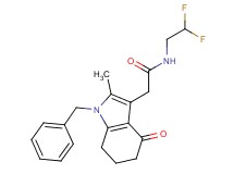 2-(1-benzyl-2-methyl-4-oxo-4,5,6,7-tetrahydro-1H-indol-3-yl)-N-(2,2-difluoroethyl)acetamide