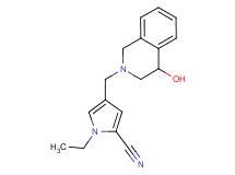 1-ethyl-4-[(4-hydroxy-3,4-dihydroisoquinolin-2(1H)-yl)methyl]-1H-pyrrole-2-carbonitrile