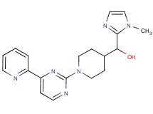 (1-methyl-1H-imidazol-2-yl){1-[4-(2-pyridinyl)-2-pyrimidinyl]-4-piperidinyl}methanol