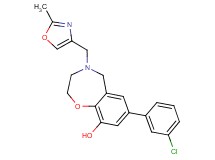 7-(3-chlorophenyl)-4-[(2-methyl-1,3-oxazol-4-yl)methyl]-2,3,4,5-tetrahydro-1,4-benzoxazepin-9-ol