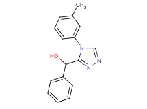 [4-(3-methylphenyl)-4H-1,2,4-triazol-3-yl](phenyl)methanol