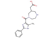 {1-[(5-methyl-2-phenyl-1H-imidazol-4-yl)carbonyl]-1,4-diazepan-6-yl}acetic acid