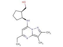 {(1R*,2S*)-2-[(5-ethyl-2,3-dimethylpyrazolo[1,5-a]pyrimidin-7-yl)amino]cyclopentyl}methanol