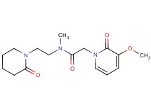 2-(3-methoxy-2-oxopyridin-1(2H)-yl)-N-methyl-N-[2-(2-oxopiperidin-1-yl)ethyl]acetamide