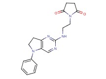 1-{2-[(5-phenyl-6,7-dihydro-5H-pyrrolo[3,2-d]pyrimidin-2-yl)amino]ethyl}pyrrolidine-2,5-dione