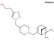 2-{1-[(1-{[(1R,5S)-6,6-dimethylbicyclo[3.1.1]hept-2-en-2-yl]methyl}-4-piperidinyl)methyl]-1H-1,2,3-triazol-4-yl}ethanol