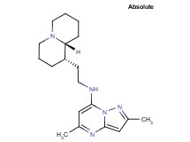 2,5-dimethyl-N-{2-[(1S,9aR)-octahydro-2H-quinolizin-1-yl]ethyl}pyrazolo[1,5-a]pyrimidin-7-amine