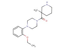 1-(2-ethoxyphenyl)-4-[(3-methyl-3-piperidinyl)carbonyl]piperazine dihydrochloride