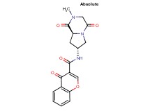 N-[(7R,8aS)-2-methyl-1,4-dioxooctahydropyrrolo[1,2-a]pyrazin-7-yl]-4-oxo-4H-chromene-3-carboxamide