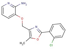 3-{[2-(2-chlorophenyl)-5-methyl-1,3-oxazol-4-yl]methoxy}pyridin-2-amine