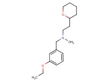 (3-ethoxybenzyl)methyl[2-(tetrahydro-2H-pyran-2-yl)ethyl]amine