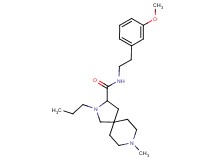 N-[2-(3-methoxyphenyl)ethyl]-8-methyl-2-propyl-2,8-diazaspiro[4.5]decane-3-carboxamide