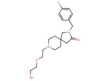2-(4-chlorobenzyl)-8-[2-(2-hydroxyethoxy)ethyl]-2,8-diazaspiro[4.5]decan-3-one