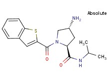(2S,4R)-4-amino-1-(1-benzothien-2-ylcarbonyl)-N-isopropylpyrrolidine-2-carboxamide