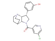 3-{(3R*,3aR*,7aR*)-1-[(5-chloropyridin-3-yl)carbonyl]octahydro-4,7-ethanopyrrolo[3,2-b]pyridin-3-yl}phenol