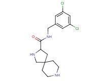 N-(3,5-dichlorobenzyl)-2,8-diazaspiro[4.5]decane-3-carboxamide dihydrochloride
