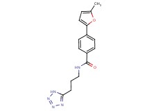 4-(5-methyl-2-furyl)-N-[3-(1H-tetrazol-5-yl)propyl]benzamide