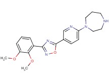 1-{5-[3-(2,3-dimethoxyphenyl)-1,2,4-oxadiazol-5-yl]pyridin-2-yl}-1,4-diazepane