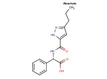 (2S)-phenyl{[(3-propyl-1H-pyrazol-5-yl)carbonyl]amino}acetic acid