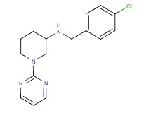 N-(4-chlorobenzyl)-1-(2-pyrimidinyl)-3-piperidinamine