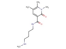 1,5,6-trimethyl-N-[4-(methylamino)butyl]-2-oxo-1,2-dihydropyridine-3-carboxamide
