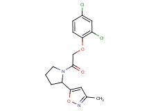 5-{1-[(2,4-dichlorophenoxy)acetyl]-2-pyrrolidinyl}-3-methylisoxazole