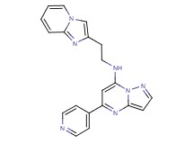 N-(2-imidazo[1,2-a]pyridin-2-ylethyl)-5-(4-pyridinyl)pyrazolo[1,5-a]pyrimidin-7-amine