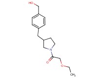 (4-{[1-(ethoxyacetyl)-3-pyrrolidinyl]methyl}phenyl)methanol