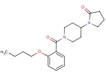 1-[1-(2-butoxybenzoyl)piperidin-4-yl]pyrrolidin-2-one