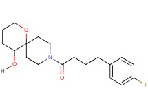 9-[4-(4-fluorophenyl)butanoyl]-1-oxa-9-azaspiro[5.5]undecan-5-ol