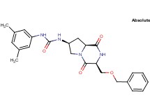 N-{(3S,7S,8aS)-3-[(benzyloxy)methyl]-1,4-dioxooctahydropyrrolo[1,2-a]pyrazin-7-yl}-N'-(3,5-dimethylphenyl)urea